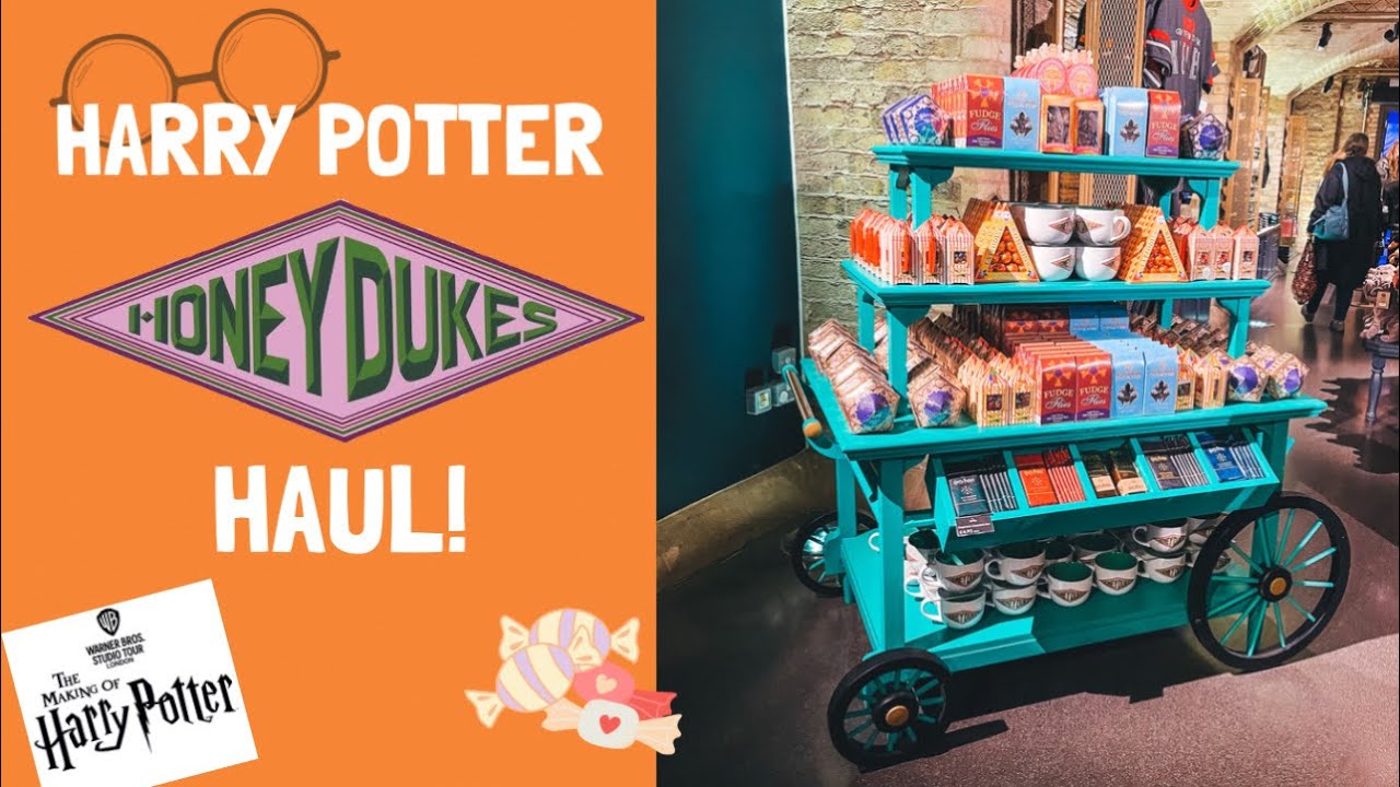 Harry Potter Honeydukes Haul! - Harry Potter WB Tour London (Pt. 1!)