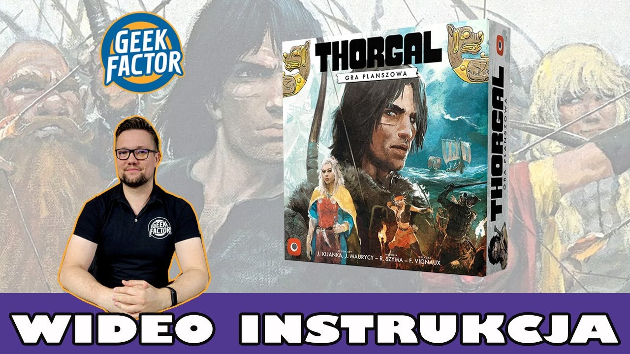 THORGAL: GRA PLANSZOWA | Jak Grać | Zasady | Wideo Instrukcja