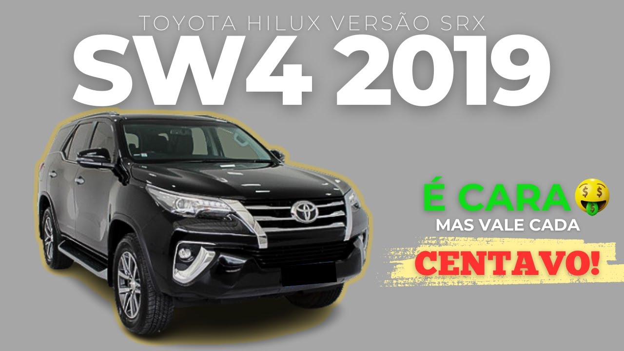 Toyota Hilux SW4 2019: O SUV INCONTESTÁVEL!