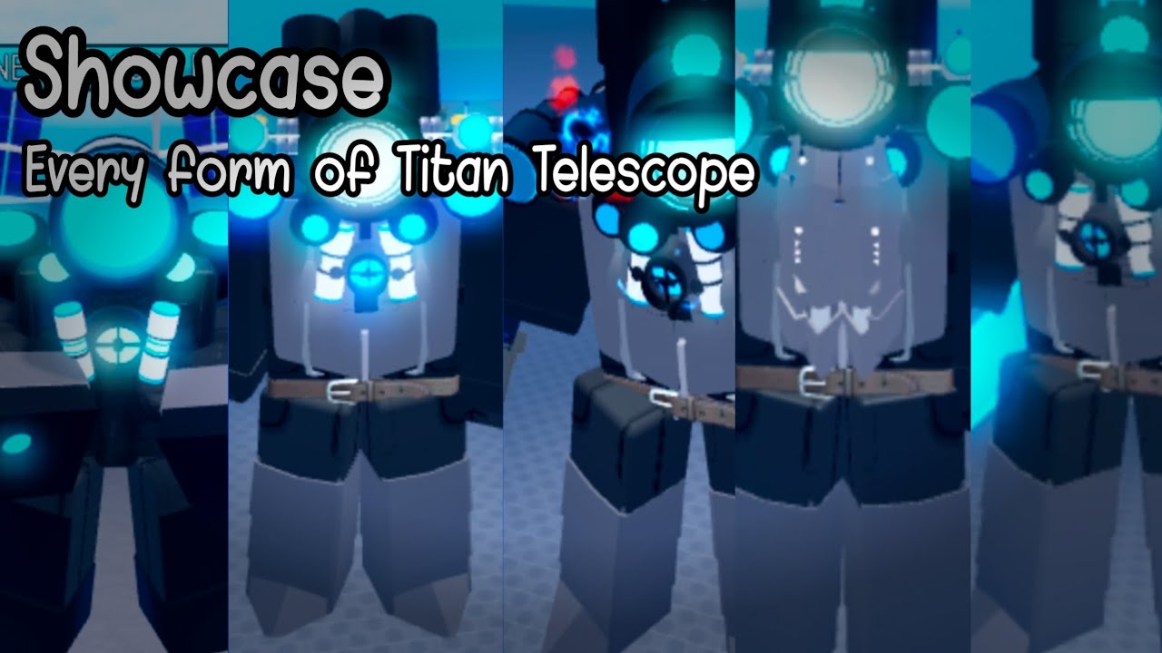 Демонстрация всех форм телескопа Titan | Защита от осады Superbox