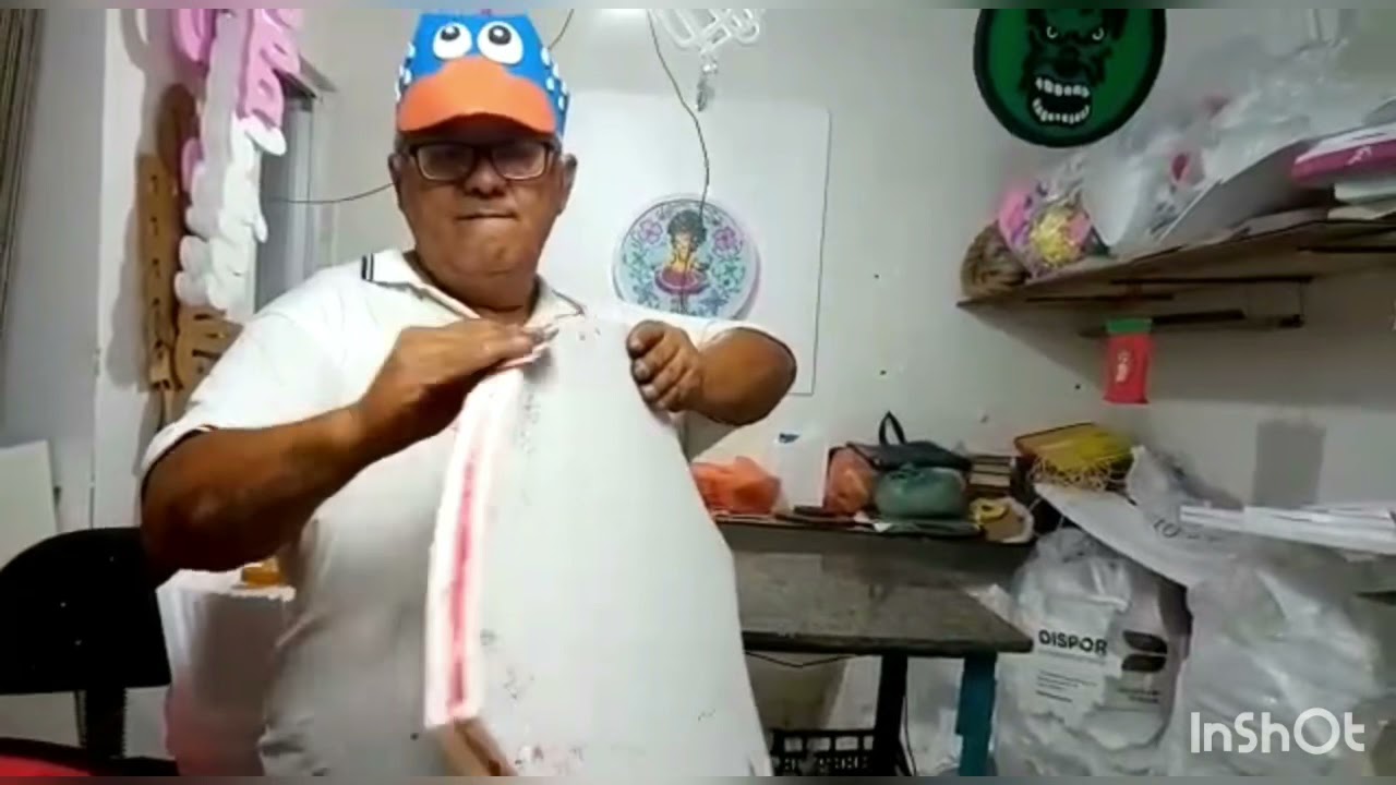 Como fazer Escudo do Sport de Isopor