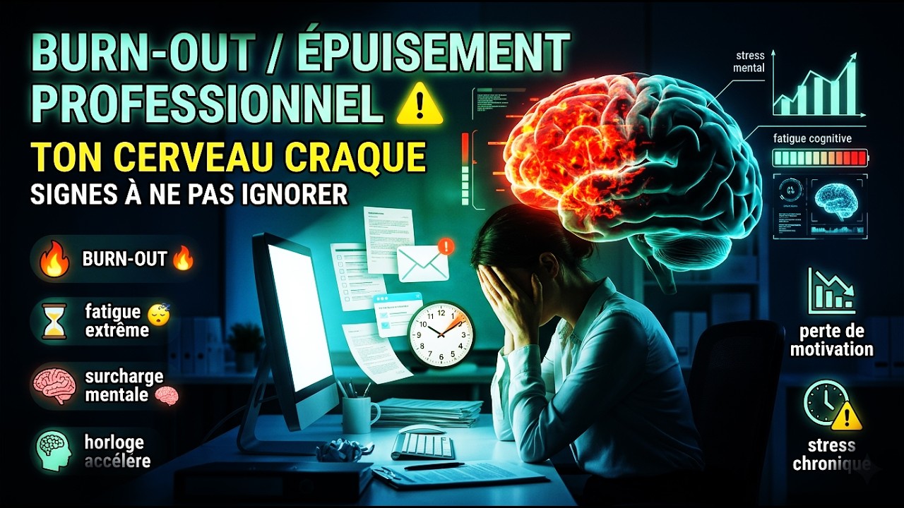 Burn-out ou Épuisement professionnel : symptômes, causes, traitements – Tout ce qu’il faut savoir !