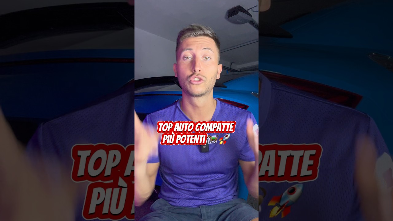 TOP AUTO COMPATTE pi&ugrave;  POTENTI #auto