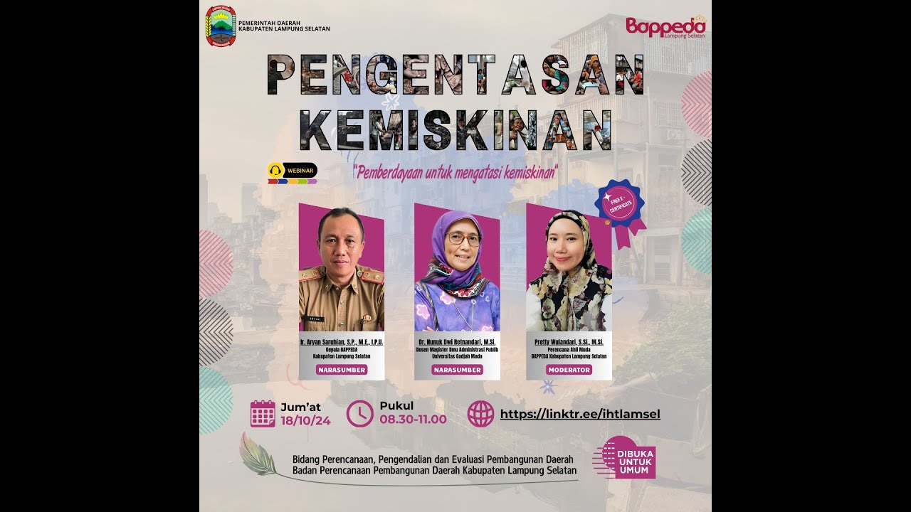 Webinar Pengentasan Kemiskinan