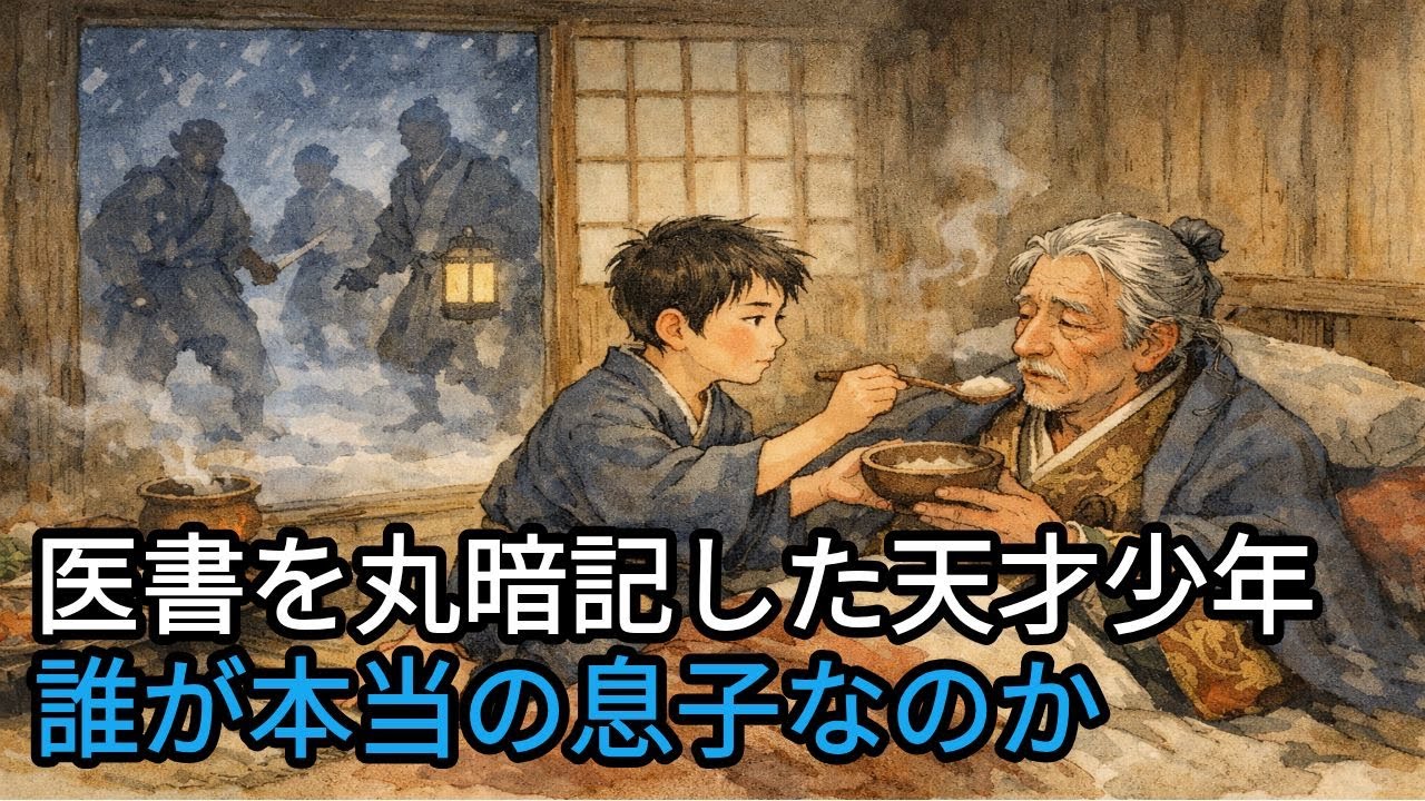 【感動】孤児の少年が助けた老武士〜山で死にかけた侍との出会い〜 | 睡眠用 昔話オーディオブック