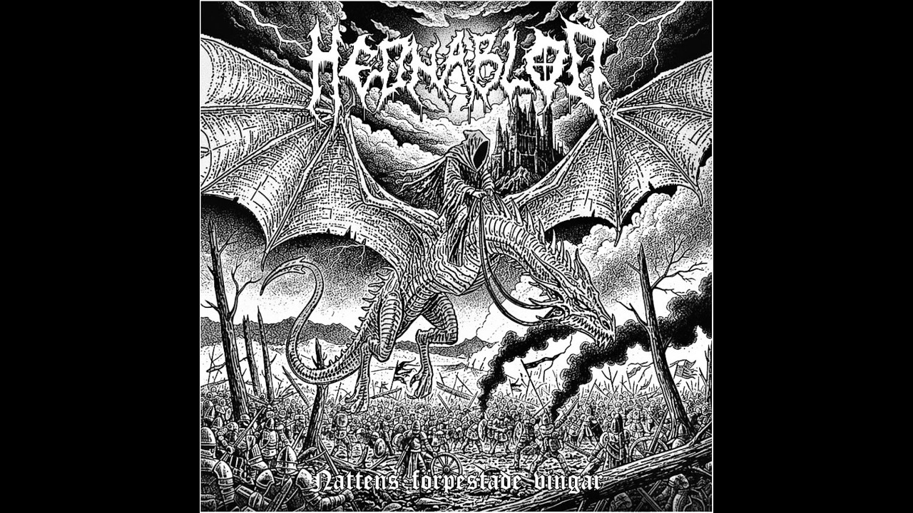 Hednablod - Nattens f&ouml;rpestade vingar  (Swedish Black Metal | Full EP 2026)