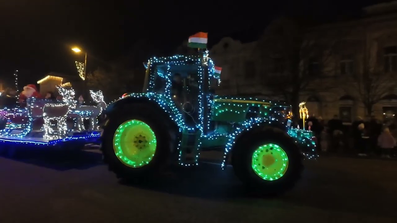Nagykőrös 2025 12. 20. Traktoros felvonulás!