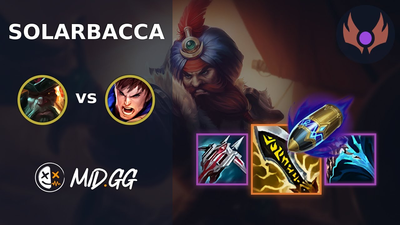 MID.GG: [ solarbacca ] Gangplank TOP vs Garen | EUW MASTER | LOL Season 2026