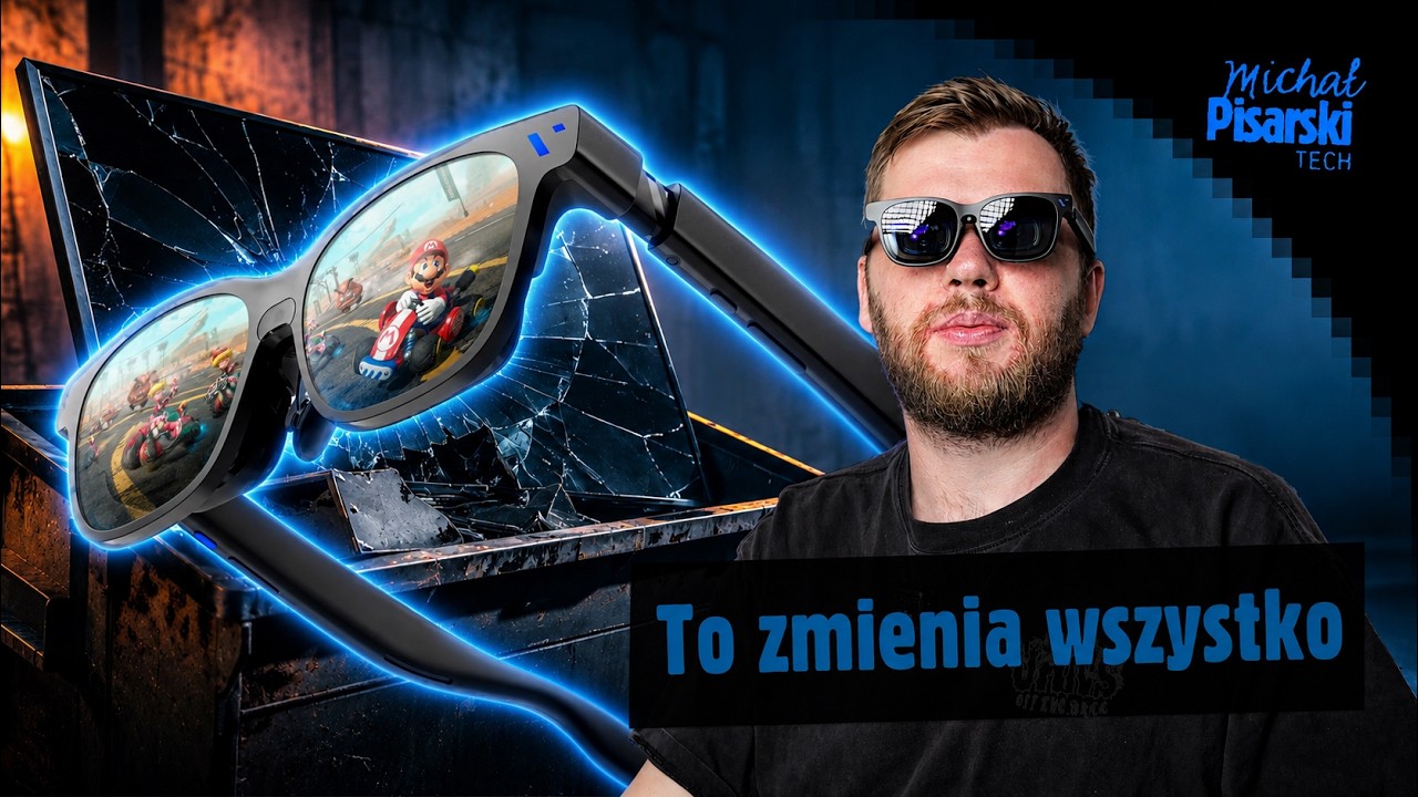 Spektakularny ekran do gier na nosie
