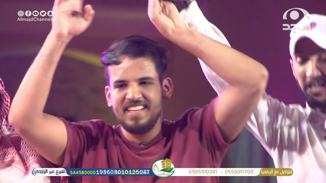 احتفال الشباب وتفاعلهم مع نشيد تطيب القلوب | برنامج سهم 85