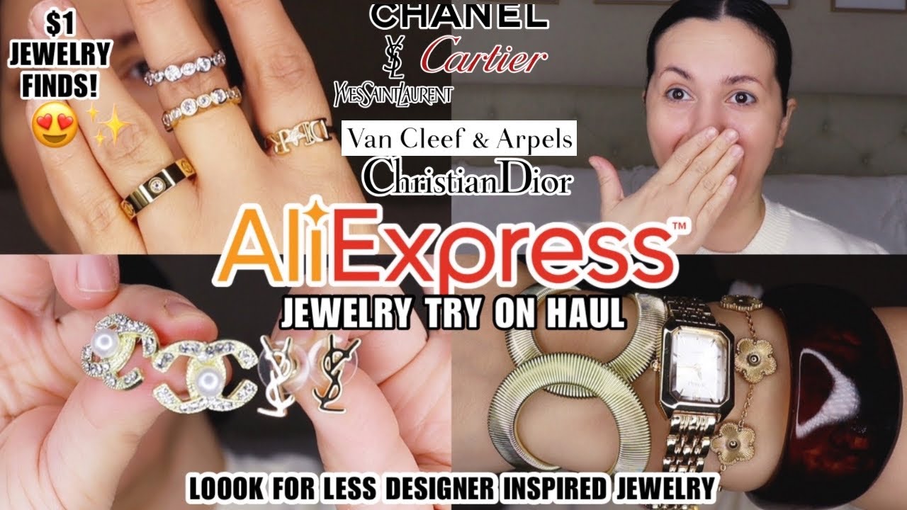 ALIEXPRESS JEWELRY TRY ON HAUL 2025 | *NEW* Amazing Finds!!!!