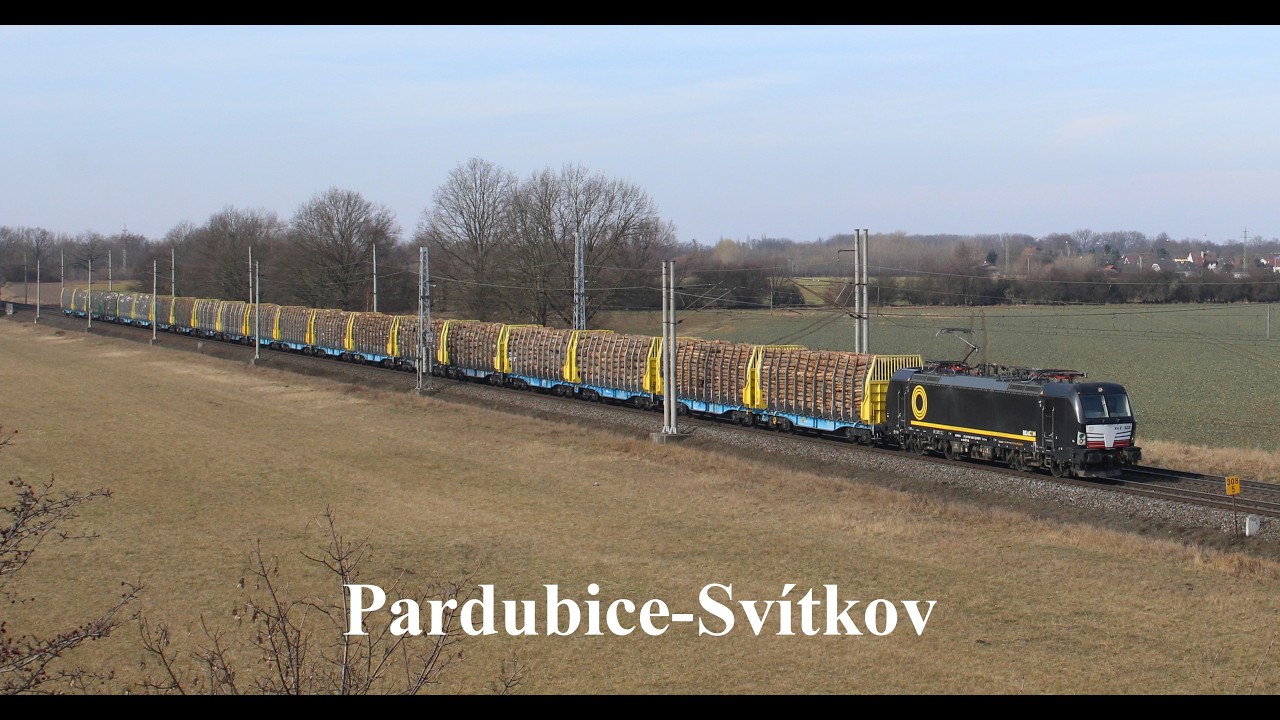 Vlaky / Trains - Pardubice-Svítkov (CZ) 20.2. 2026
