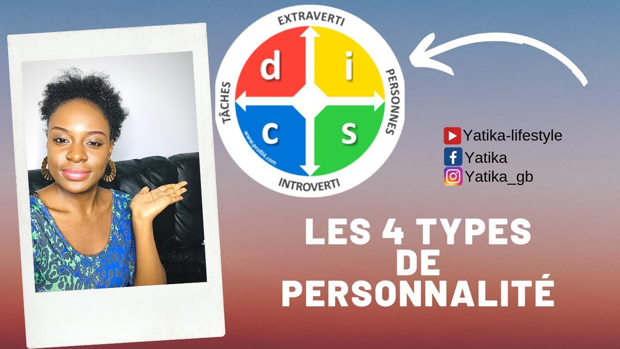 LES 4 TYPES DE PERSONNALITÉ