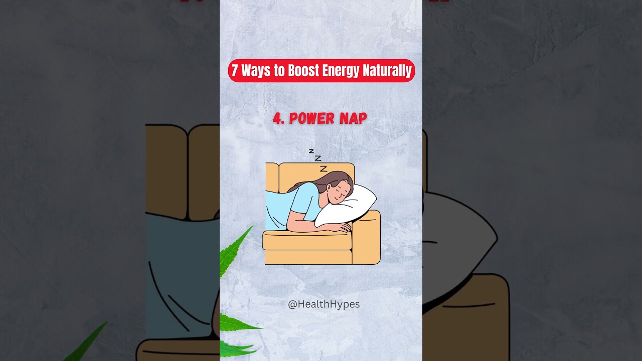 7 Ways to Boost Energy Naturally - Health Hypes