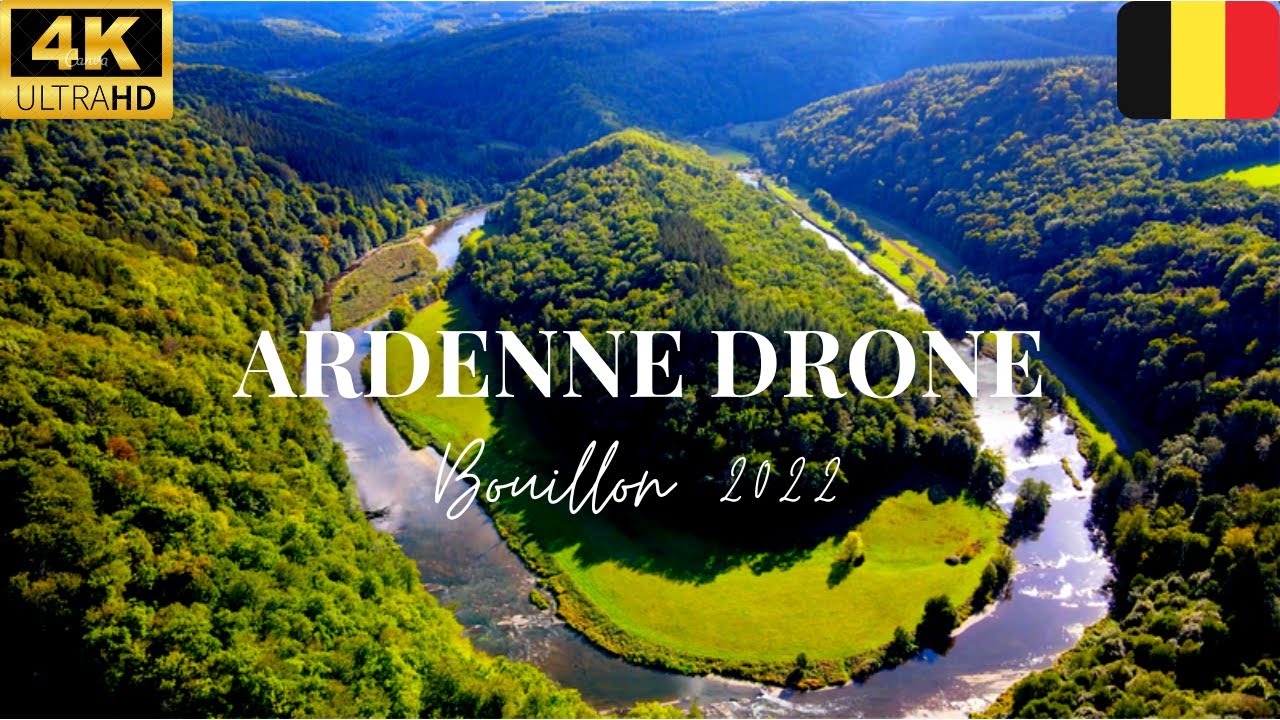 Ardennes by Drone - Bouillon Castle & Tombeau du Géant || Summer 2022