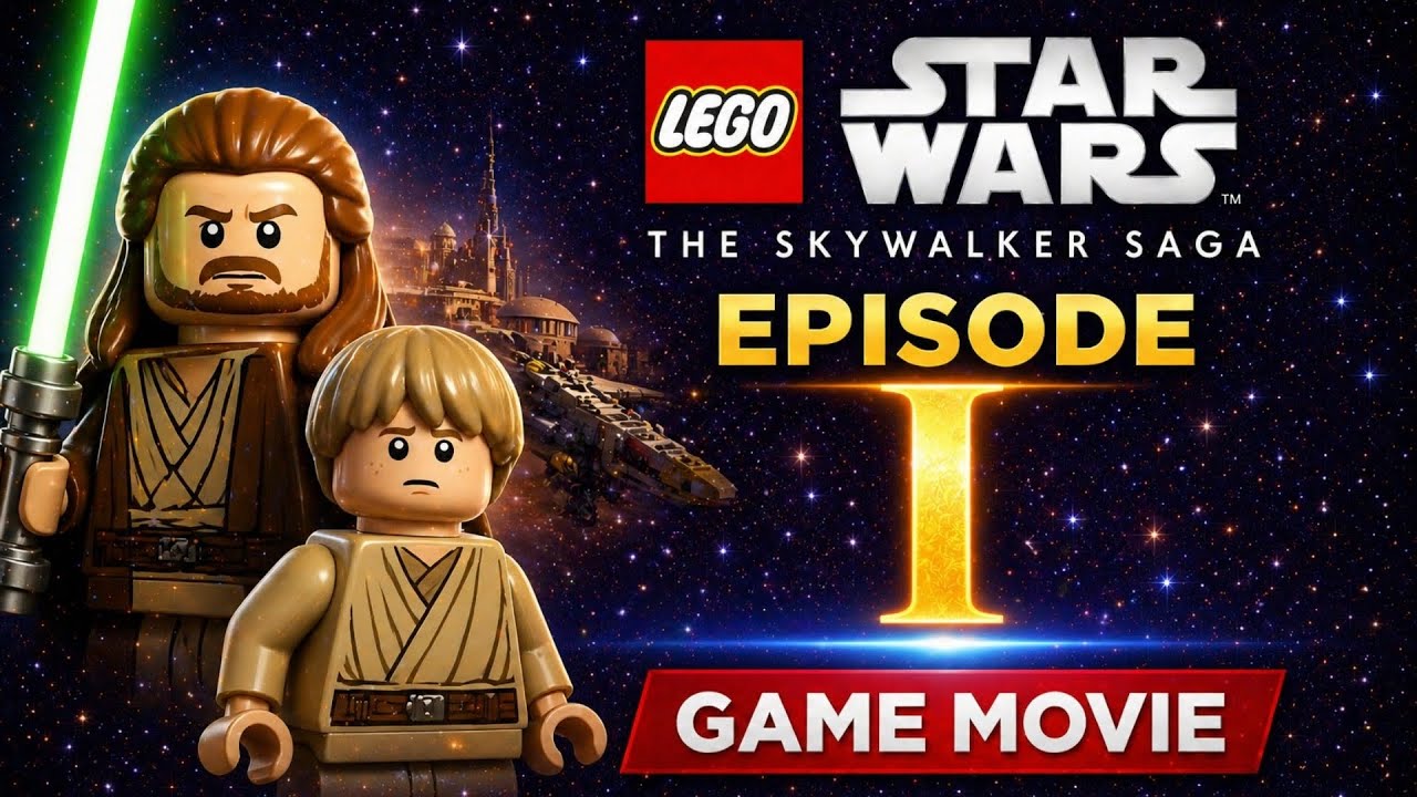 LEGO Star Wars: The Skywalker Saga – Episode I | Game Movie (No Commentary)