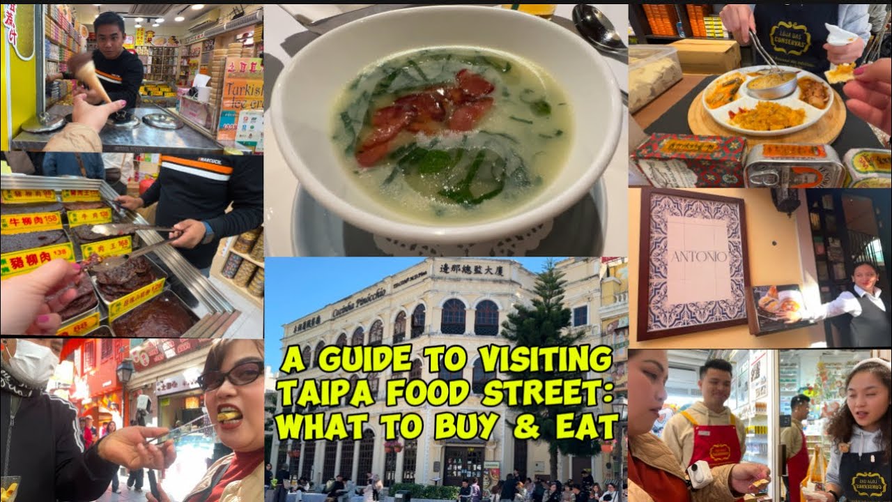 TAIPA: BEST PLACE TO EAT IN MACAU #macau #food #travel