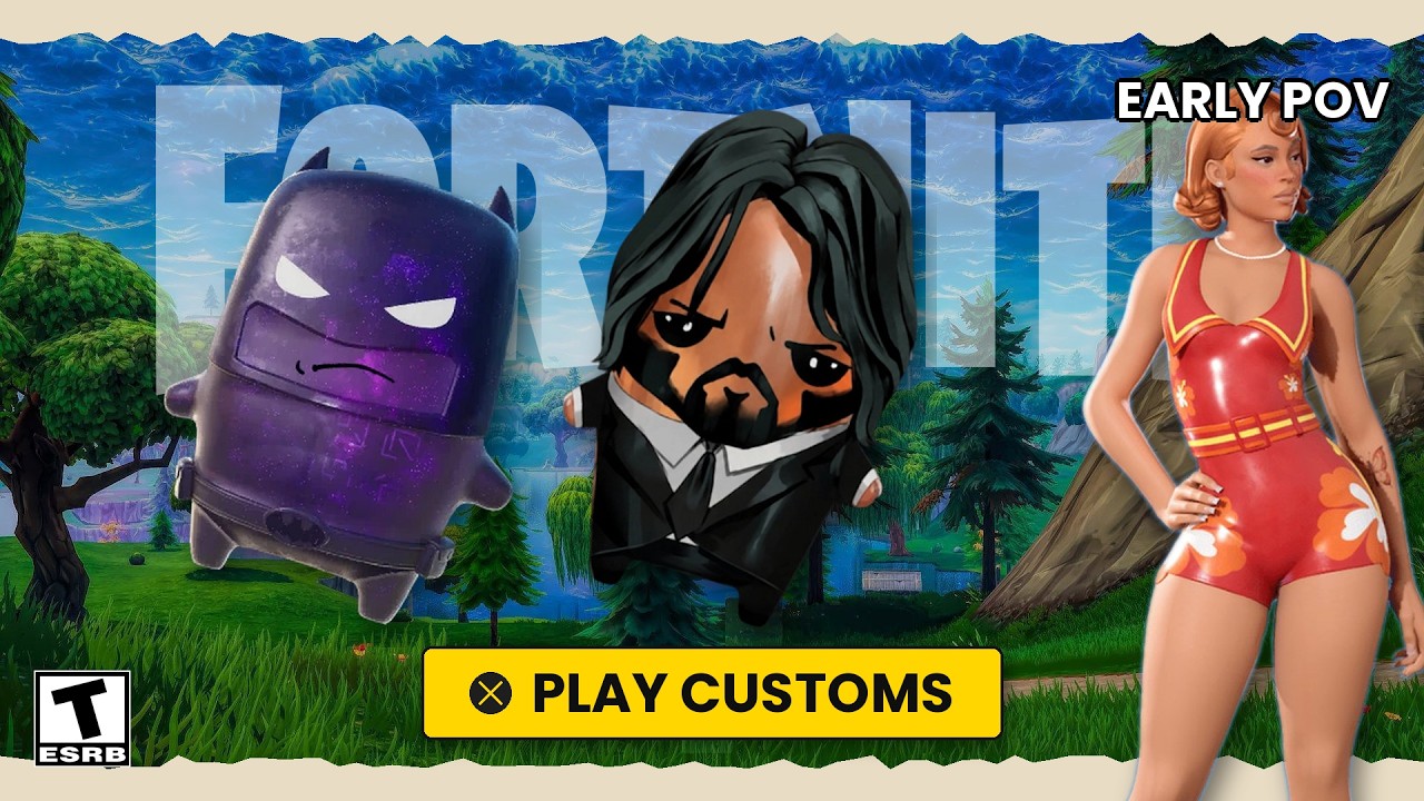 🔴 LIVE: FORTNITE VBUCK CUSTOMS!