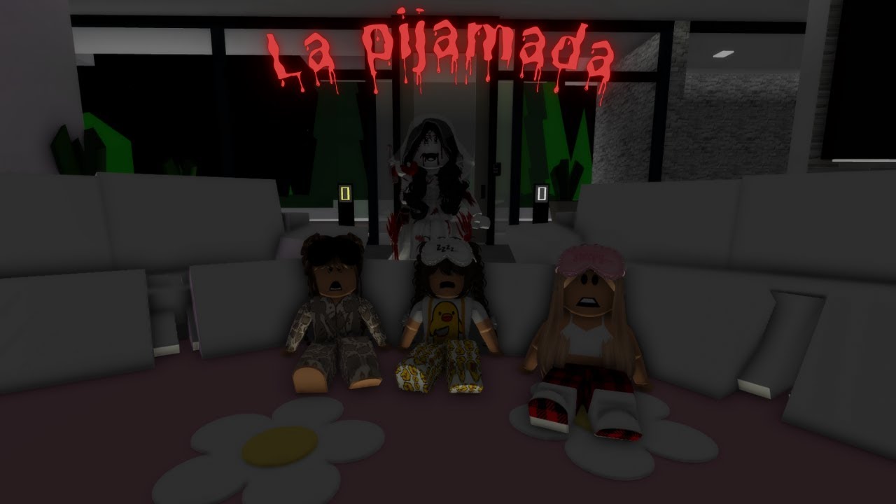 LA PIJAMADA😨😱HISTORIA DE ROBLOX BROOKHAVEN