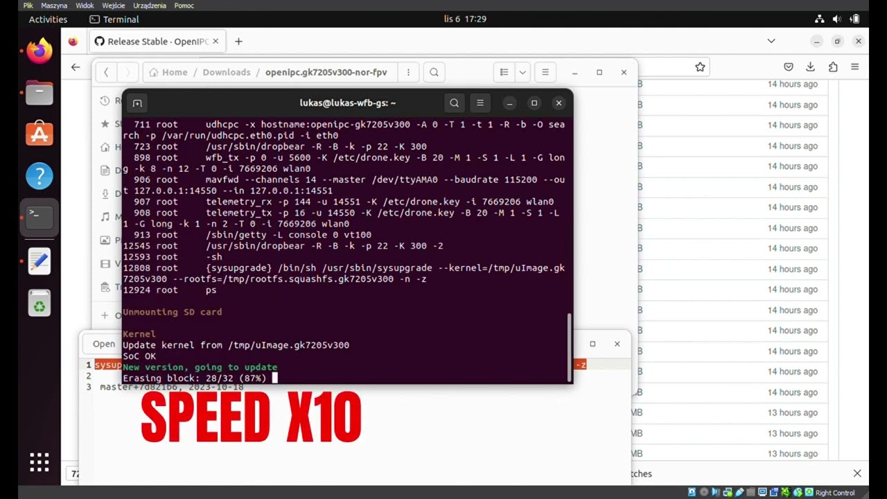 OpenIPC FPV - upgrade firmware offline