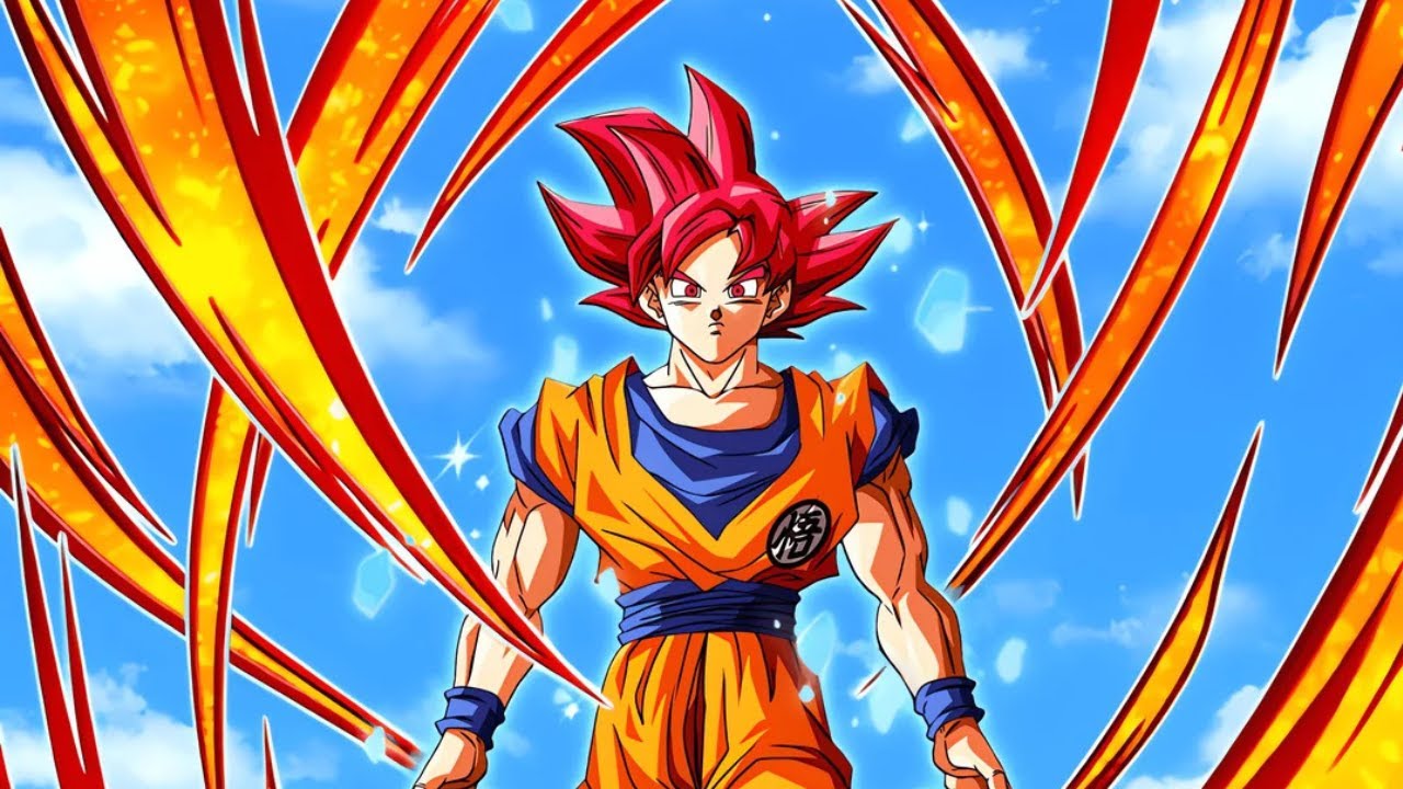 Dokkan LR PHY SSJ God Goku Intro OST | AI Reimagined