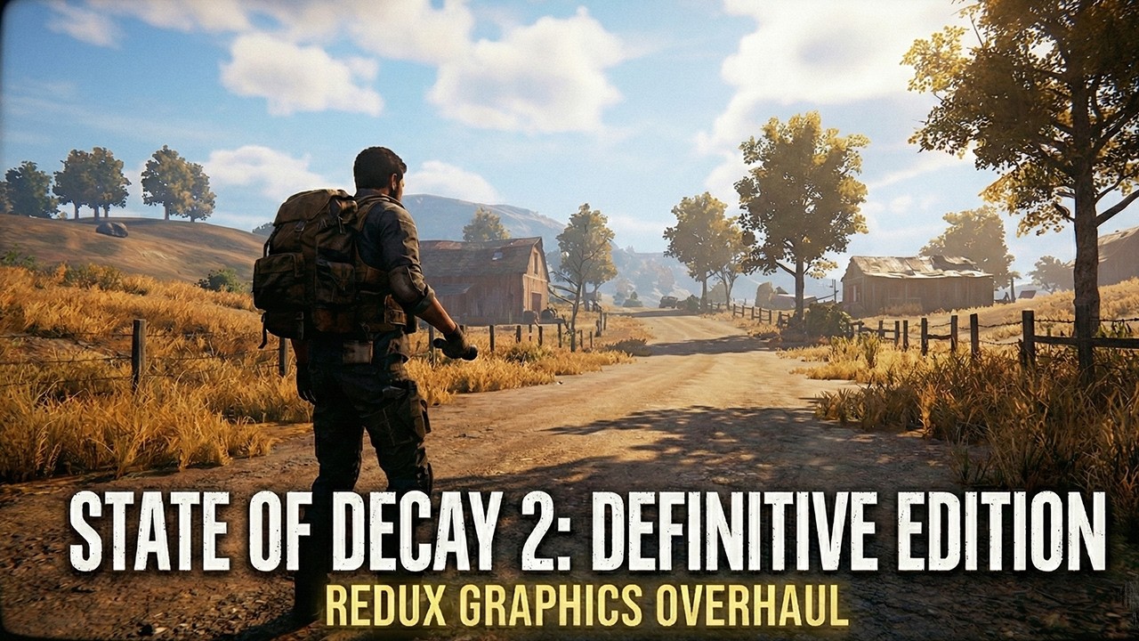 State of Decay 2 Remastered｜Ultra Realistic Graphics Mod (4K 60FPS Gameplay)