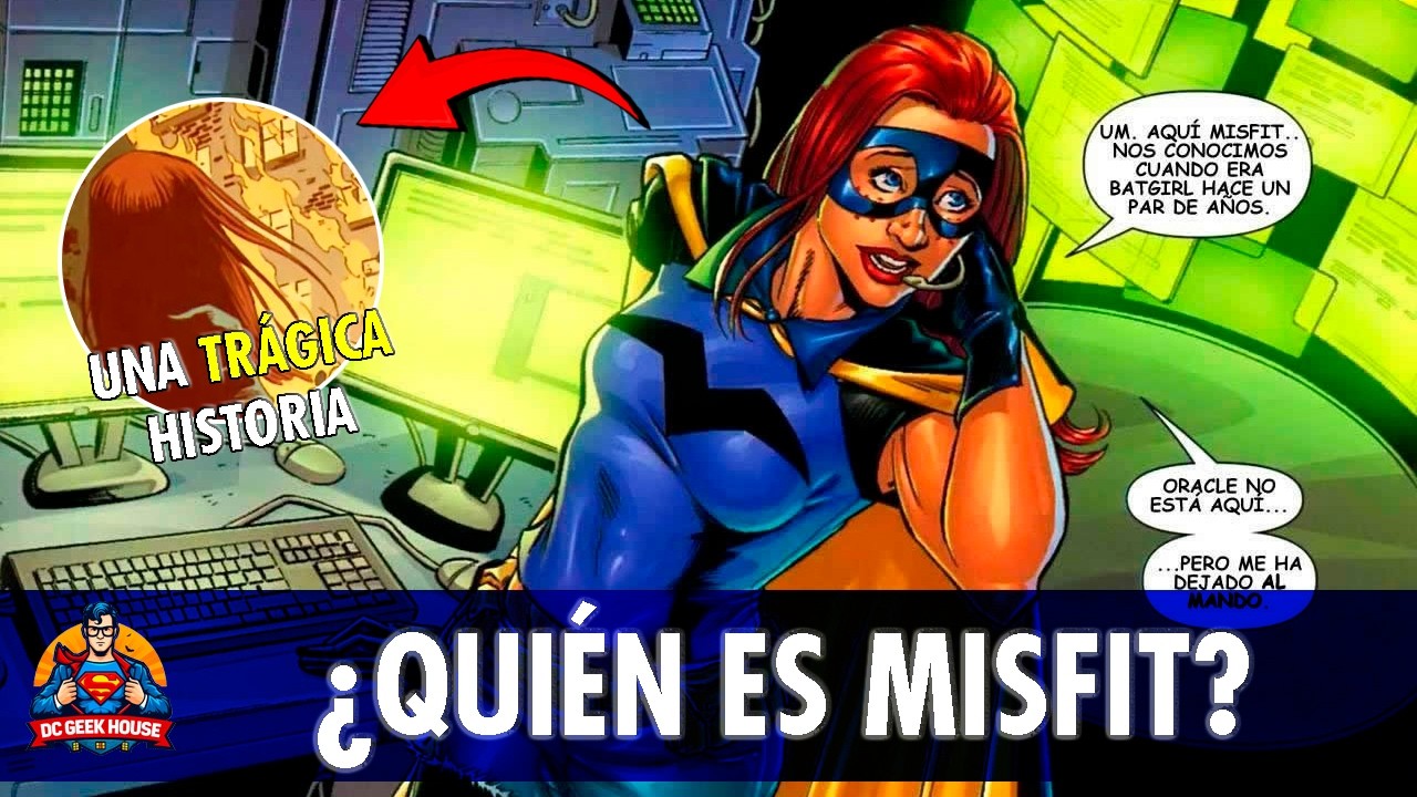 La BATGIRL que no fue 🦇​ La historia de MISFIT