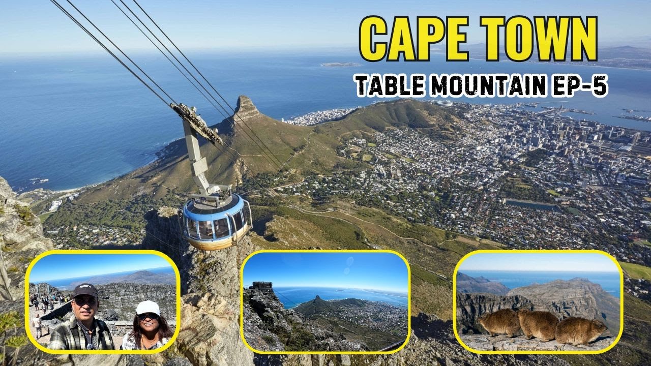 South Africa Travel | Cape Town | Episode 5 | Table Mountain Summit | Scenic Views