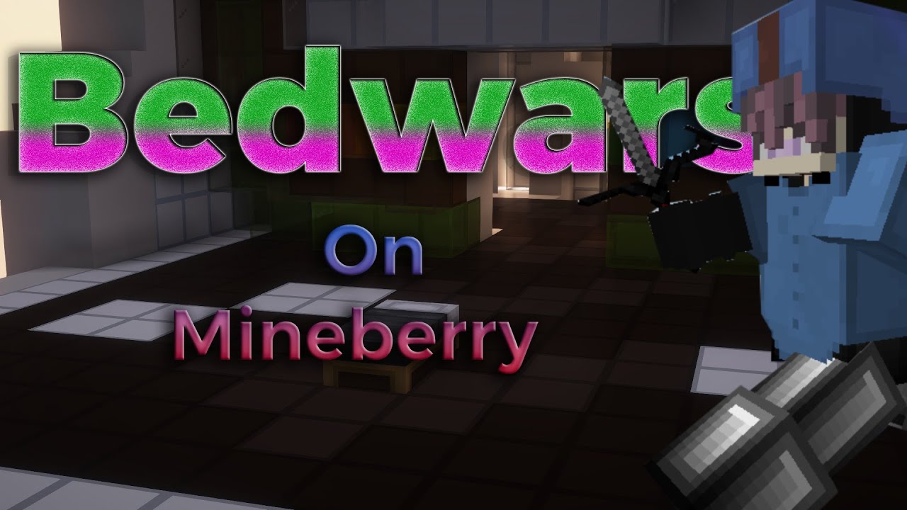 Bedwars on mineberry | #bedwars #minecraft #mineberry