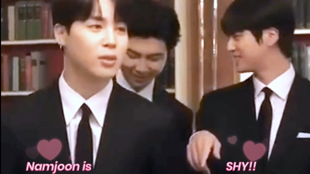 Just a couple of weirdos in Love_NamJin😚 [#BTS visiting White House]