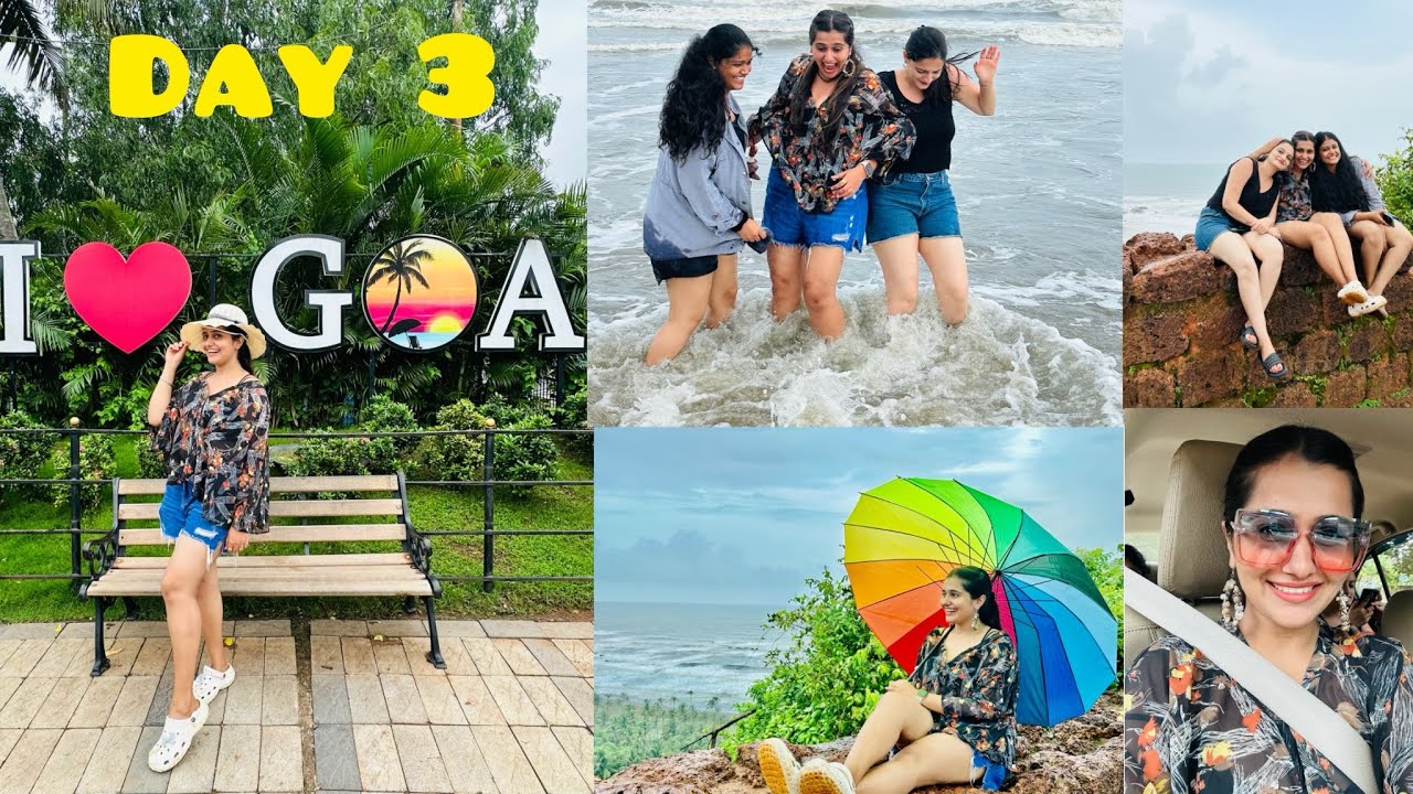 Goa In June July || Most crowded Beach || Calangute Beach || Day - 3|| Monsoon
