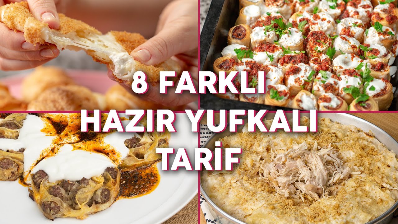 Hazır Yufkadan Sadece Börek Yapılmayacağının Kanıtı 8 Farklı Yufkalı Tarif – Yemek Tarifleri