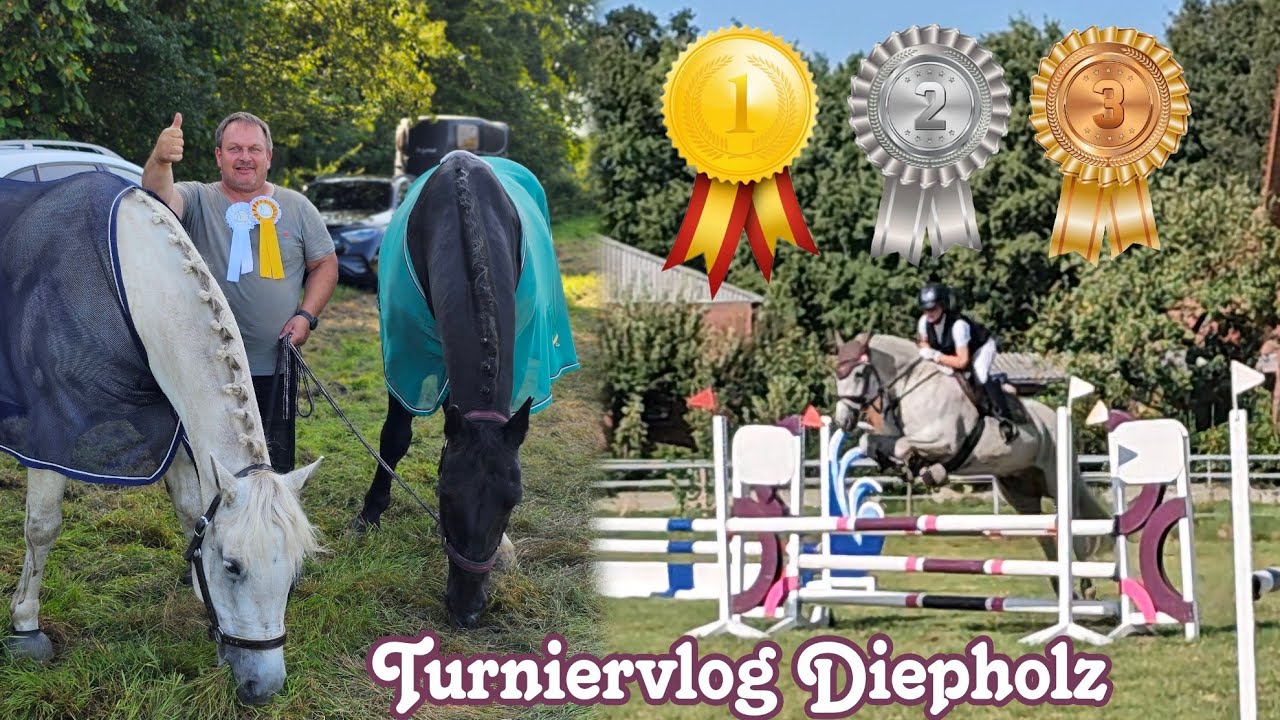 Turniervlog Diepholz - Mia feiert eine Schleifenparty🥇🥈🥉
