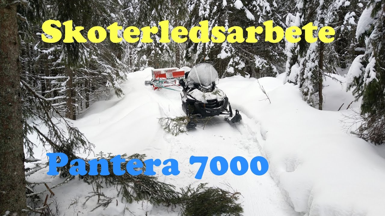 Skoterfilm: Ledpreparering och snöskoterkörning