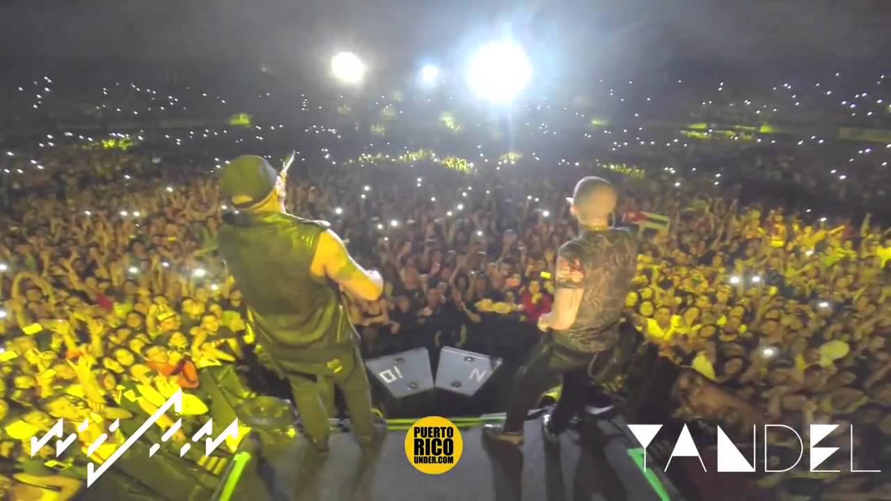 Wisin Y Yandel Algo Me Gusta De Ti Live Movistar Arena Santiago Chile