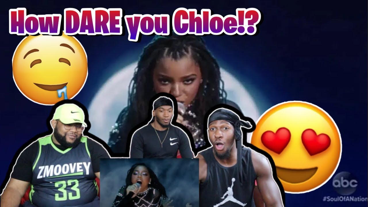 Chloe Bailey performing 