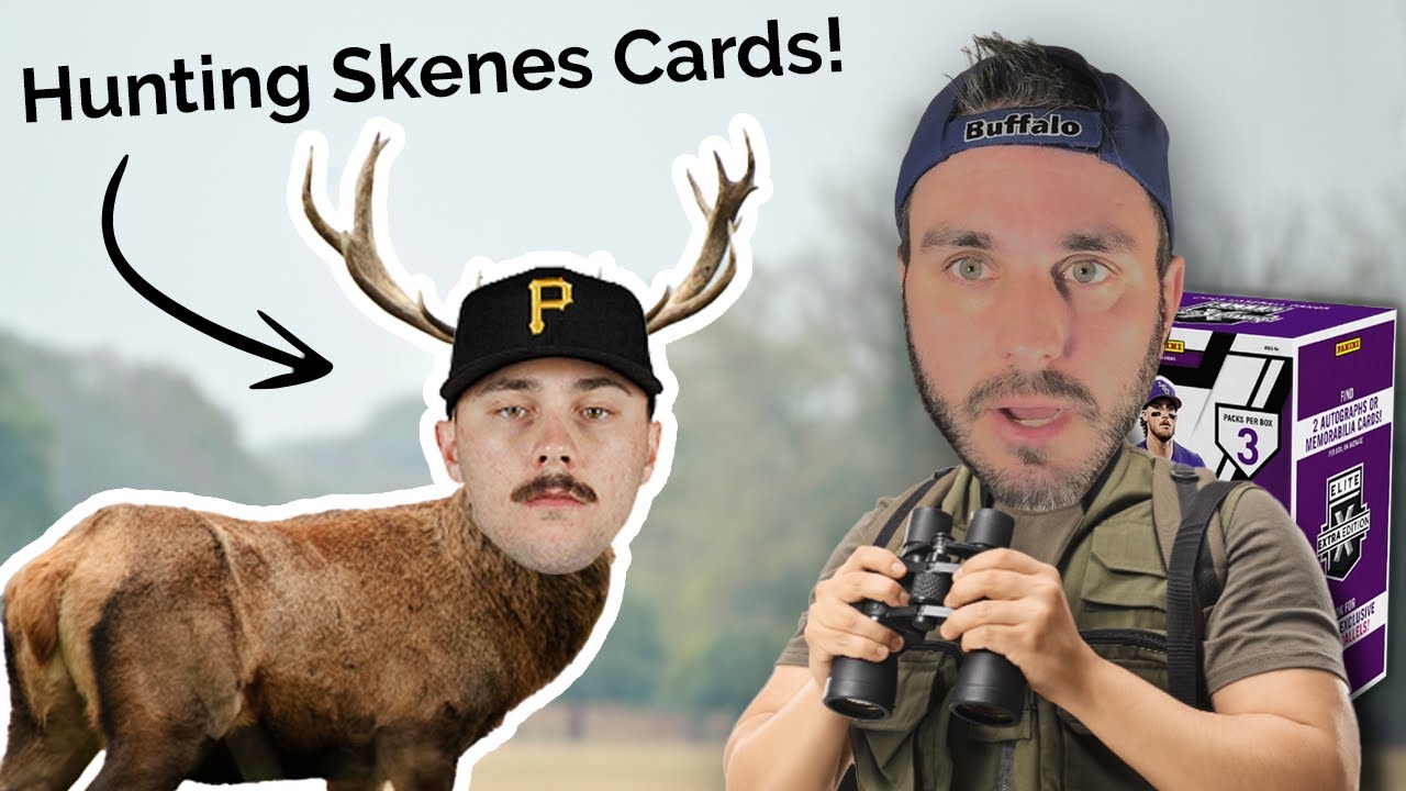PAUL SKENES HUNTING 🦌🏹 2023 PANINI ELITE EXTRA EDITION 12 BLASTER BOX RIP