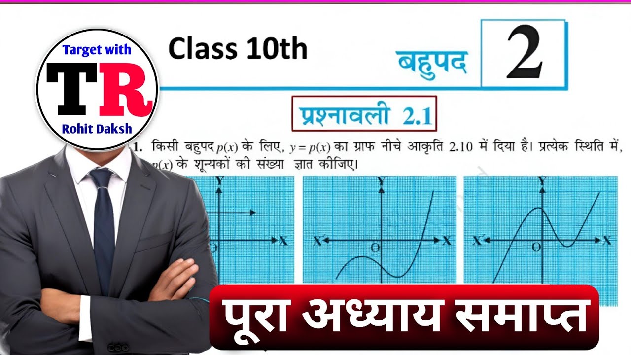 Class 10 Maths | बहुपद Chapter 2 Exercise 2.1 | One Shot | UP Board 2026