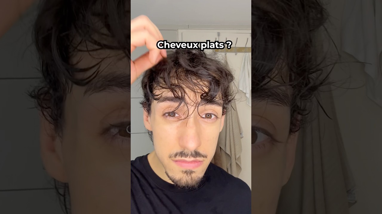 Comment sauver ses cheveux plats en apportant du volume et des ondulations #hair #cheveux #barber