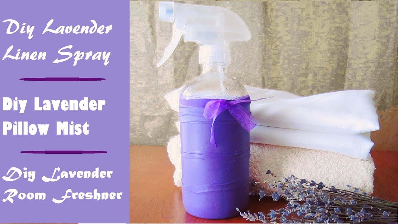 Lavender Linen Spray || DIY Pillow Mist || Lavender Room Freshener || Easy All-Natural & Exquisite