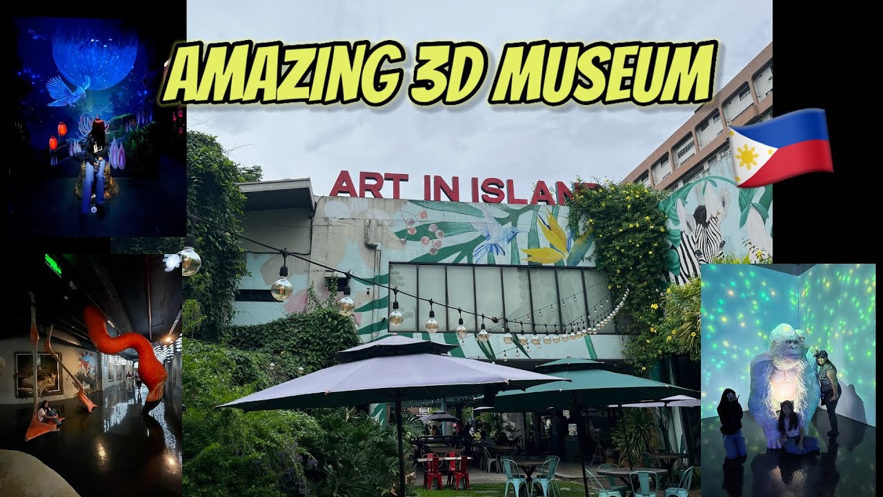 Amazing, Art in Island, Manila, truly spectacular 3D Museum & Largest in Asia 🇵🇭 Full Tour! 