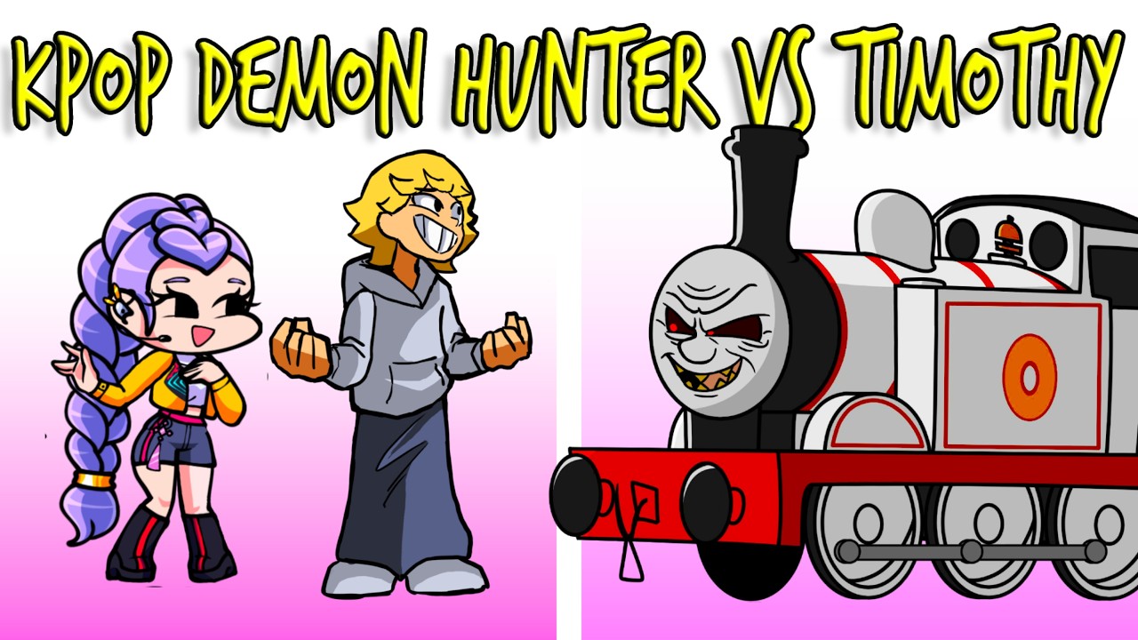 FNF NEW KPOP DEMON HUNTERS VS THOMAS (TIMOTHY) - How It`s Done | drKoploo