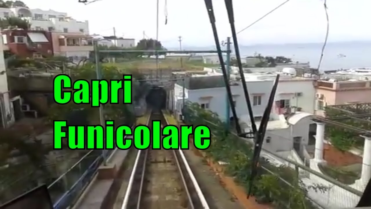 Capri Funicolare Scendendo con la Funicolare Sorprendente