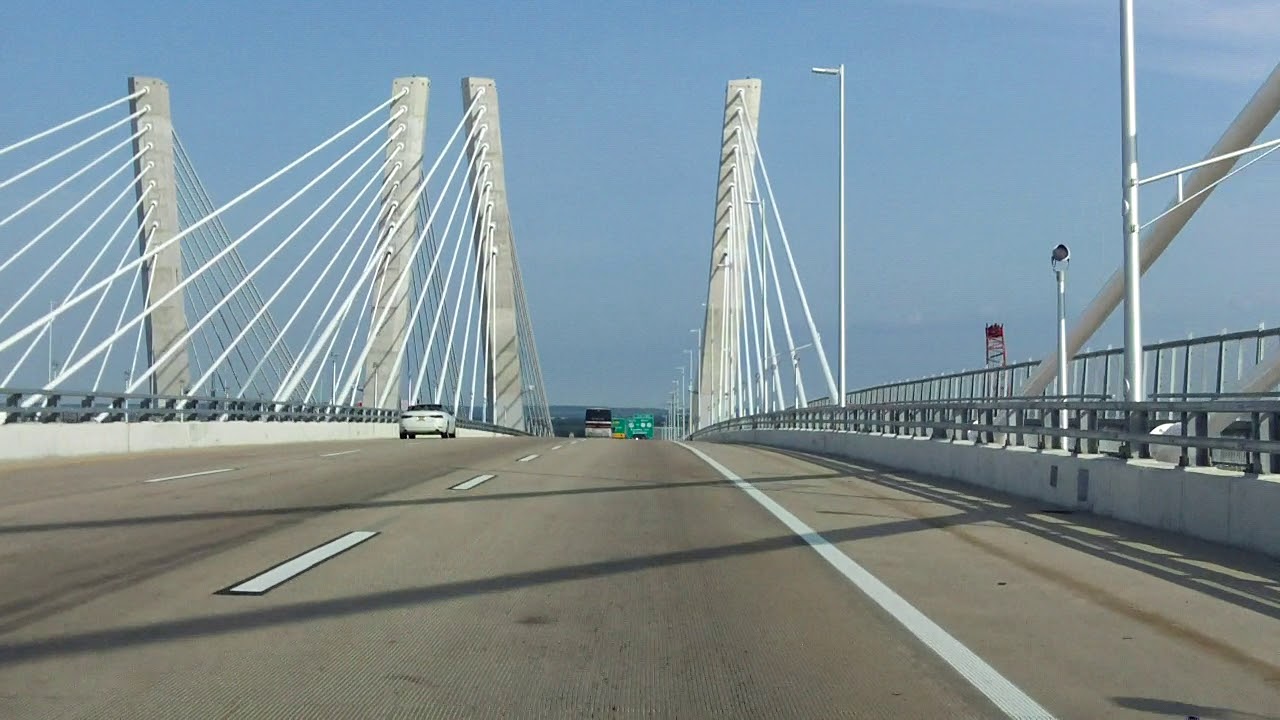 Goethals Bridge westbound