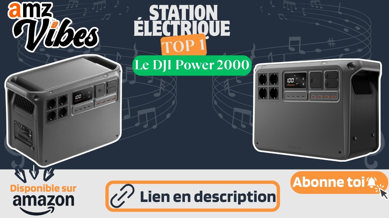 DJI Power 2000 ⚡ Station Électrique Portable en chanson! Puissance INCROYABLE ! Test & Avis