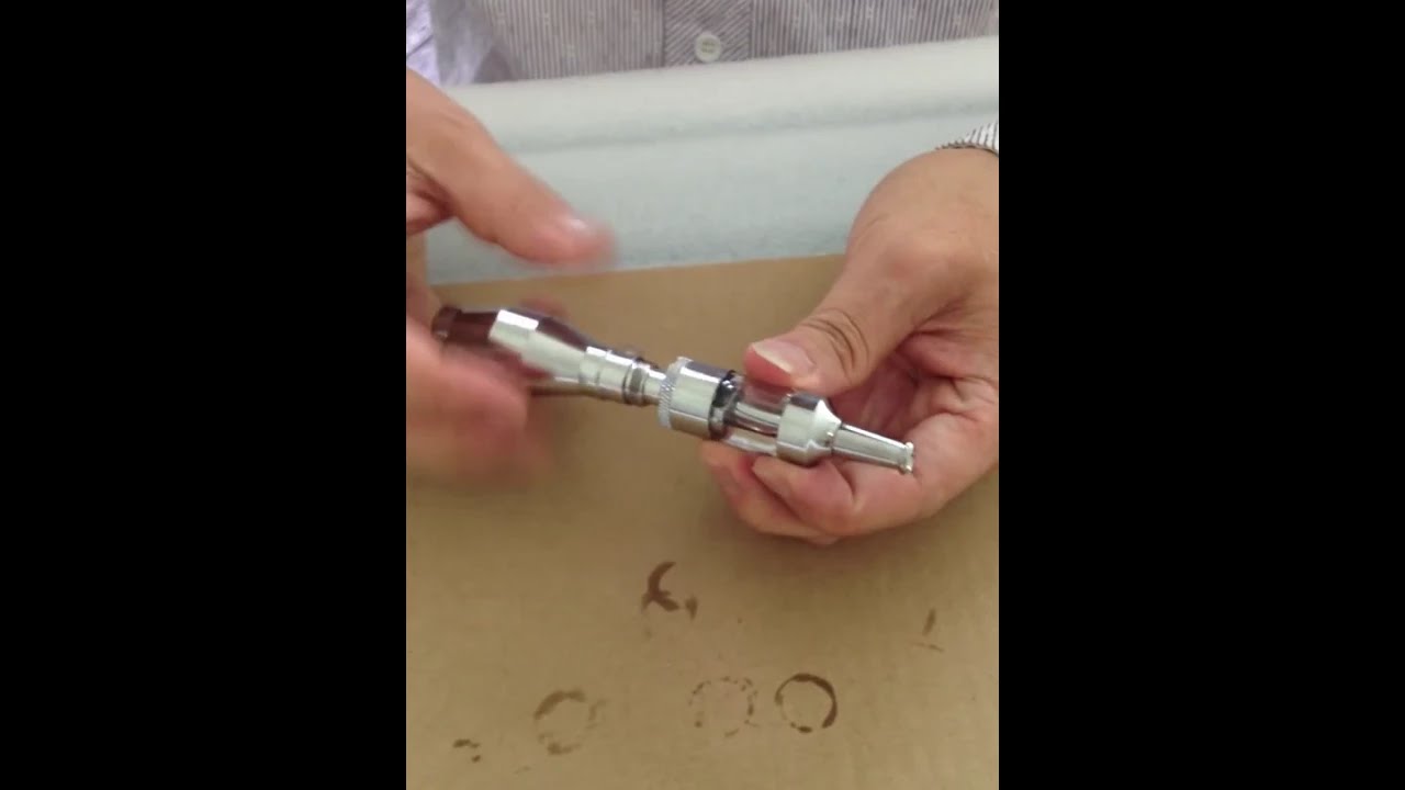 very huge vapor ! no burn taste ! protank 2   E Cigarette