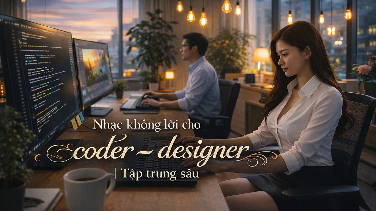Nhạc không lời cho coder – designer | Tập trung sâu