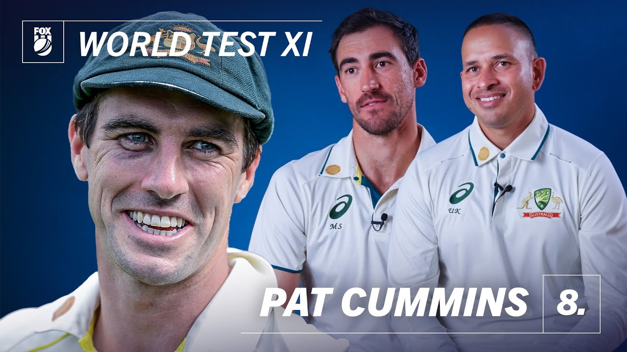 'He's the number 1bowler in the world' | Australia picks their World Test XI | Pat Cummins