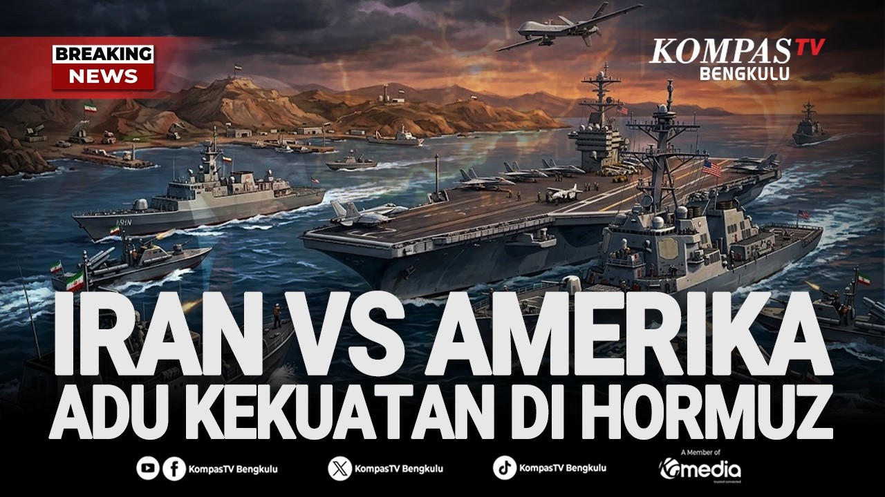🔴 BREAKING NEWS - Perang Laut Pecah? Iran VS Amerika Siap Tempur di Selat Hormuz