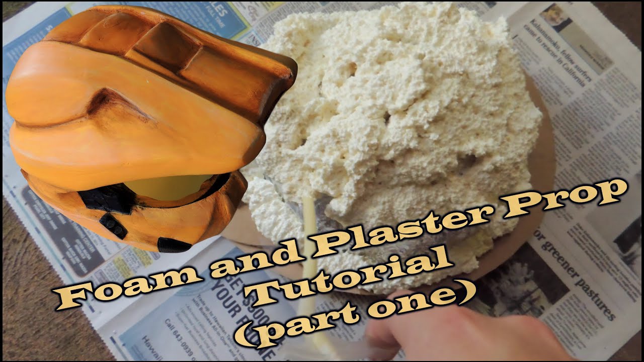 Foam and Plaster Prop Tutorial (part one)